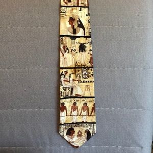 Ancient Egyptian theme tie